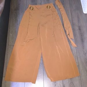 Extra wide leg pants